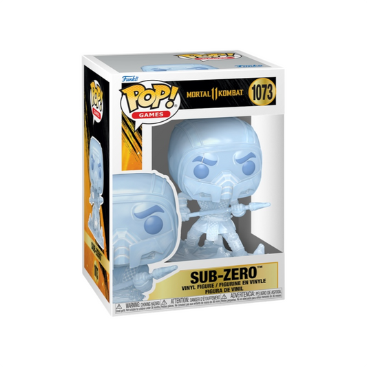 Funko Pop! Mortal Kombat 11 Fatality Sub-Zero 1073 + Pop Protector