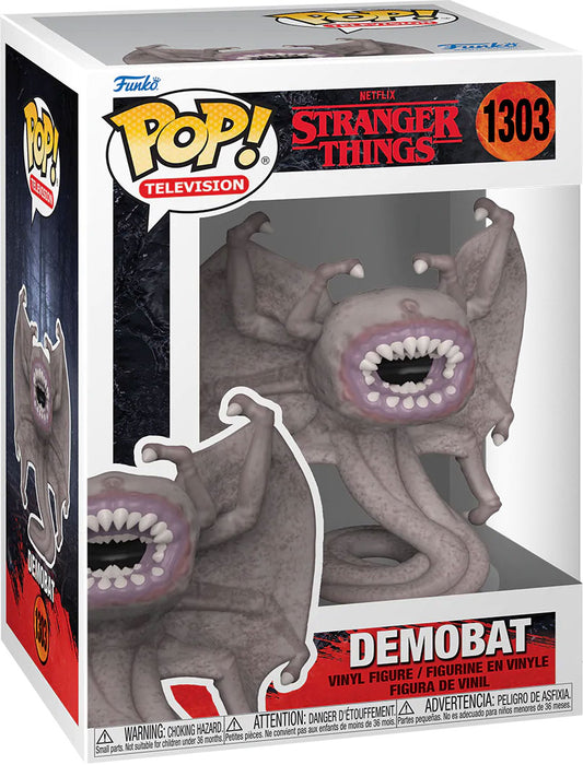 Funko Pop! Netflix Stranger Things - Demobat 1303 Figure + Pop Protector