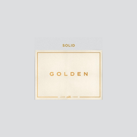 K-POP JUNG KOOK (BTS) - GOLDEN SOLID VER. ALBUM