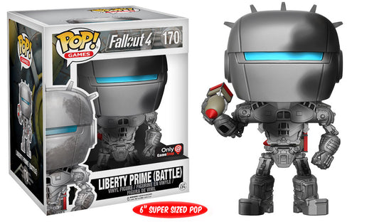 Funko Pop! Fallout 4 Liberty Prime (Battle) 170 6-inch Funko GameStop Exclusive