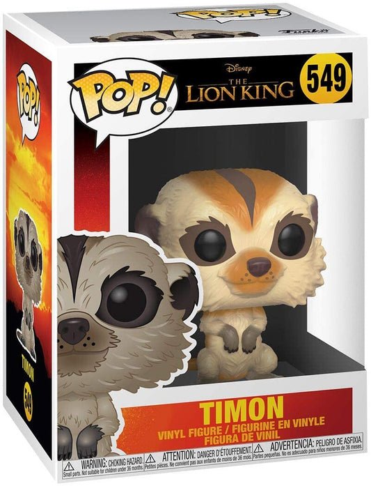 Funko Pop! Disney The Lion King - Timon 549 (VAULTED) + Free Protector