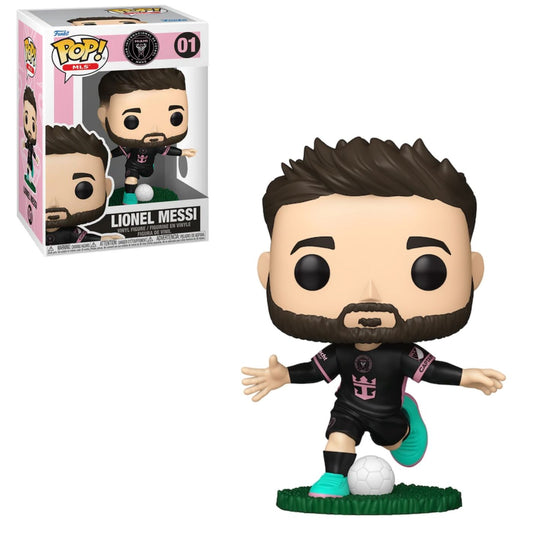 Funko Pop! MLS Soccer Inter Miami Lionel Messi 01 + Pop Protector