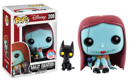 Funko Pop! Disney The Nightmare Before Christmas - Sally (Seated) 209 Funko 2016 New York Comic Con Exclusive Figure + Pop Protector