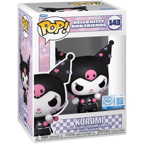 Funko Pop! Sanrio Hello Kitty and Friends - K-POP Outfit Kuromi 143 Funko Special Edition Figure + Pop Protector
