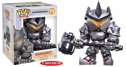 Funko Pop! Overwatch - Reinhardt 178 6-Inch Figure (VAULTED)