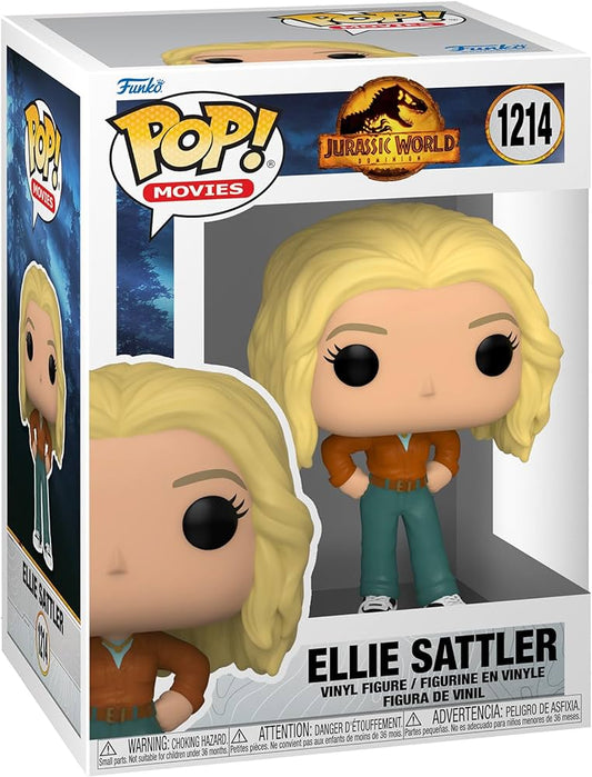 Funko POP! Movies: Jurassic World #1214 - Dr. Ellie Sattler + Protector