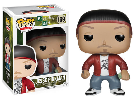Funko Pop! Breaking Bad - Jesse Pinkman 159 Figure (VAULTED) + Pop Protector