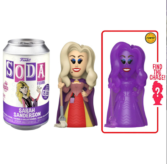 Disney Hocus Pocus Sarah Sanderson Sealed Limited Edition Funko Soda Pop Figure - Chance of CHASE!