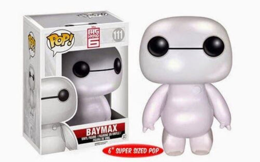 Funko Pop! Disney Big Hero 6 - Baymax (Metallic) 111 Vinyl 6-Inch Figure (VAULTED)