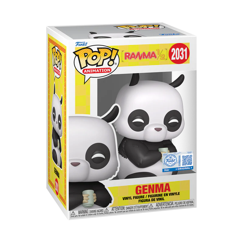 Funko Pop! Ranma 1/2 : Genma 2031 Funko Special Edition Figure + Pop Protector