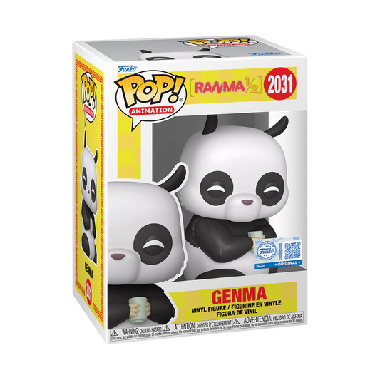 Funko Pop! Ranma 1/2 : Genma 2031 Funko Special Edition Figure + Pop Protector