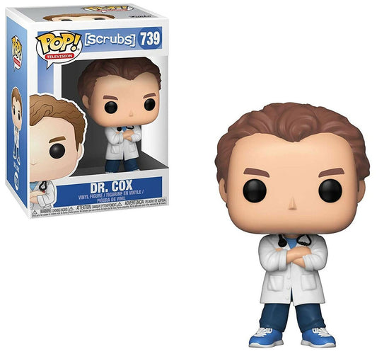 Funko Pop! Scrubs - Dr. Cox 739 + Free Protector