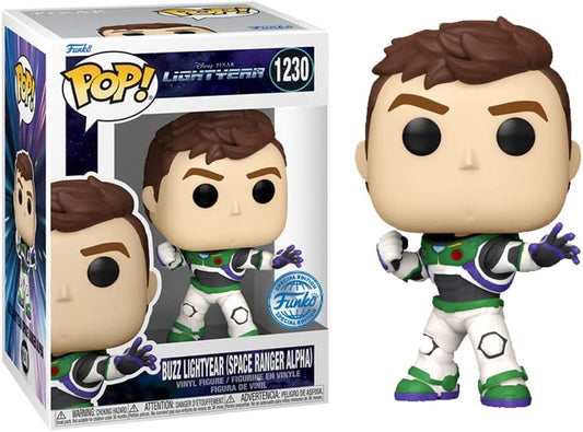 Funko Pop! Disney Pixar Lightyear - Buzz Lightyear (Space Ranger Alpha) 1230 Special Edition Funko + Free Protector