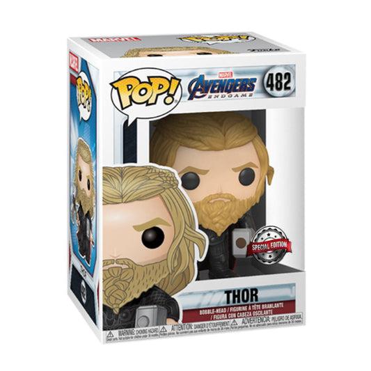 Funko Pop! Marvel Avengers Endgame - Thor 482 Special Edition (VAULTED) + Free Protector