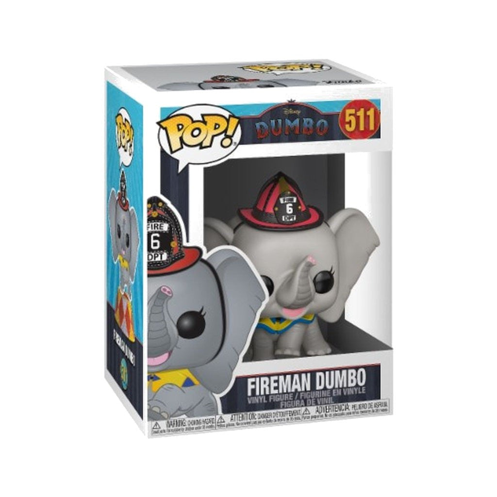 Funko Pop! Disney Dumbo : Fireman Dumbo 511 + Pop Protector