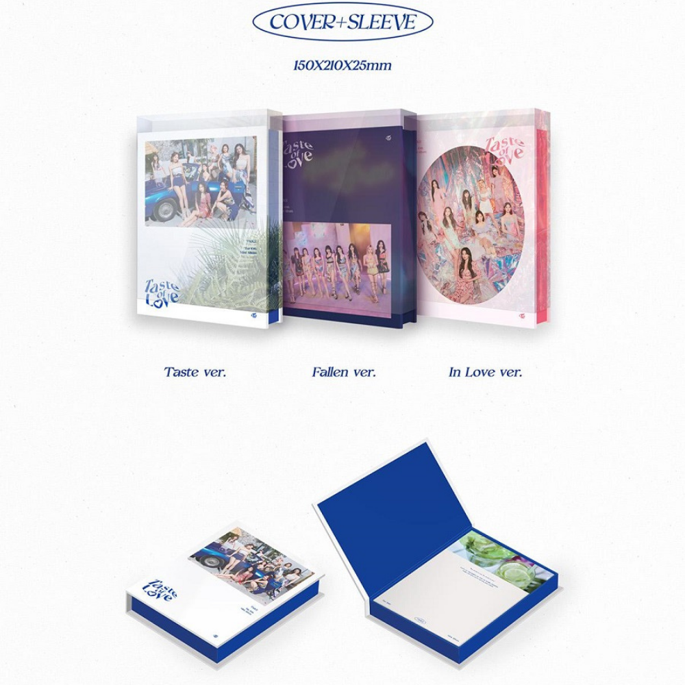 K-pop Twice The 10th Mini Album : Taste of Love - Fallen Ver.