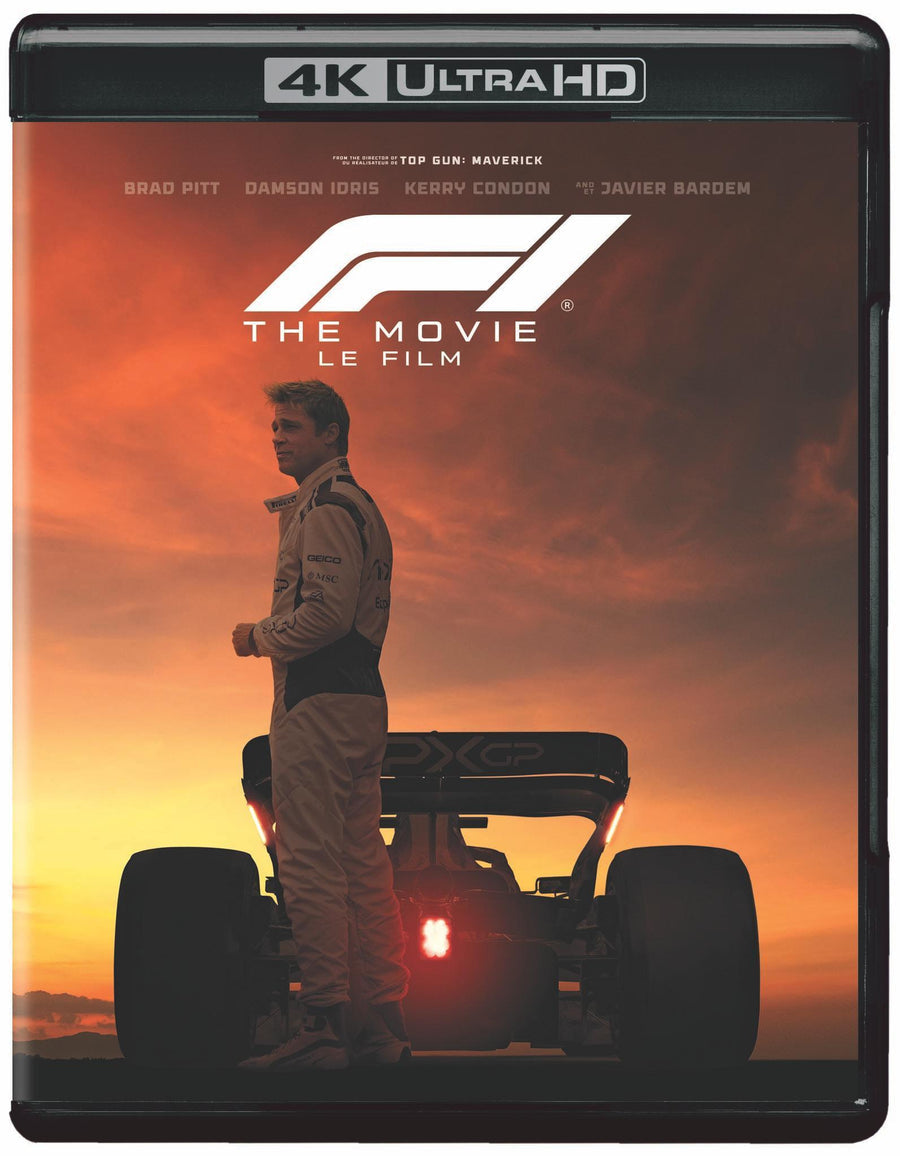 F1: The Movie 4K Ultra HD + Blu-ray | Brad Pitt | Racing Action