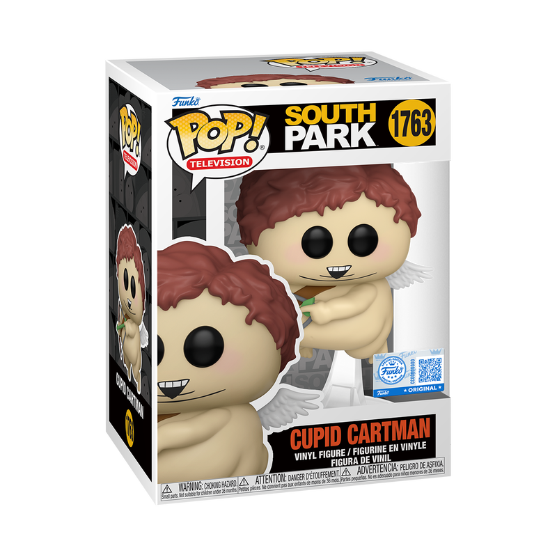 Funko Pop! South Park - Cupid Cartman 1763 Funko Special Edition Figure + Pop Protector