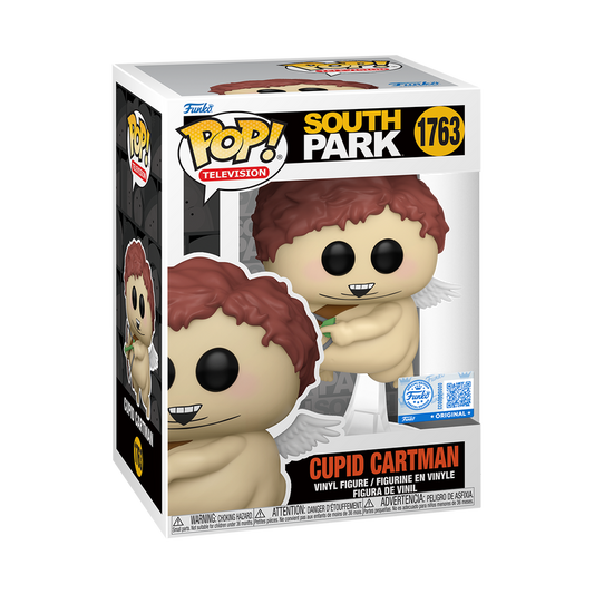 Funko Pop! South Park - Cupid Cartman 1763 Funko Special Edition Figure + Pop Protector