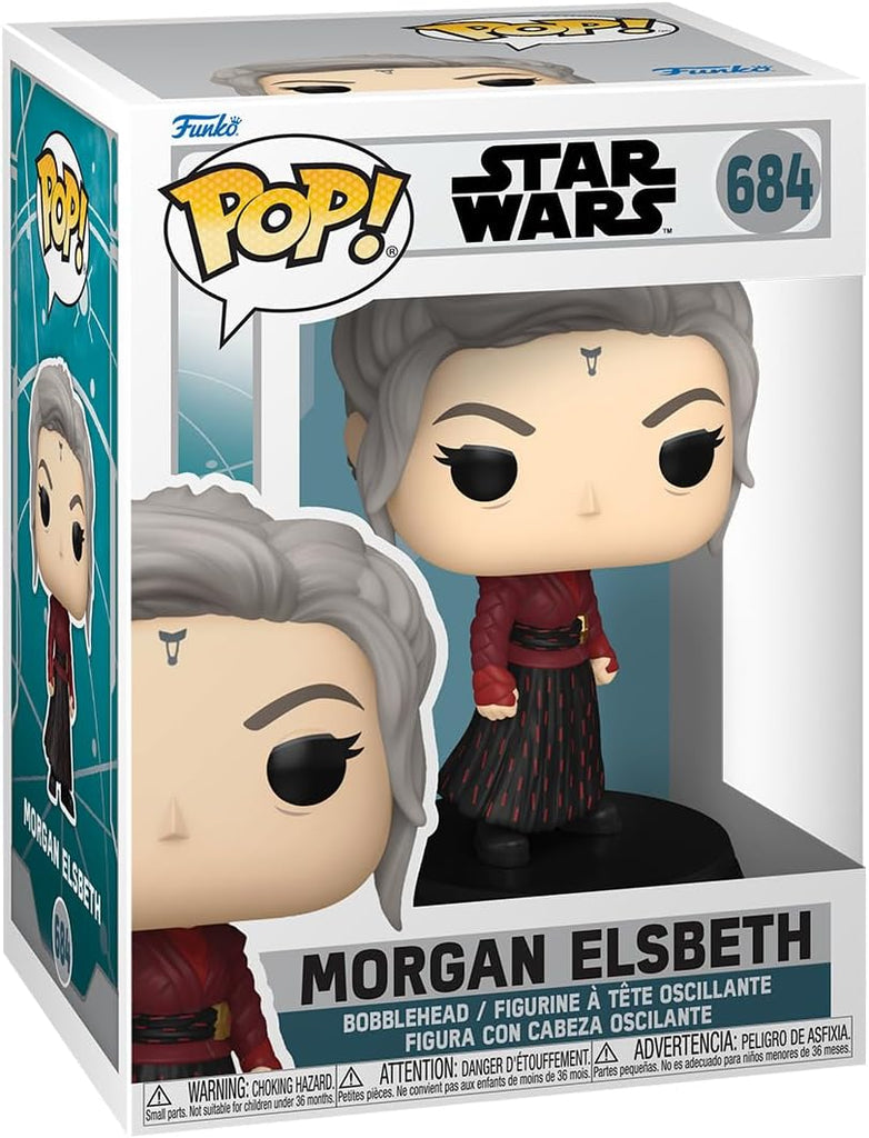 Funko Pop! Star Wars Morgan Elsbeth 684 + Free Protector