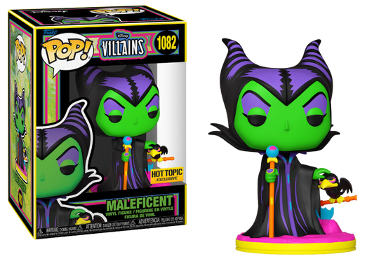 Funko Pop! Disney Villains Maleficent 1082 Hot Topic Exclusive + Free Protector