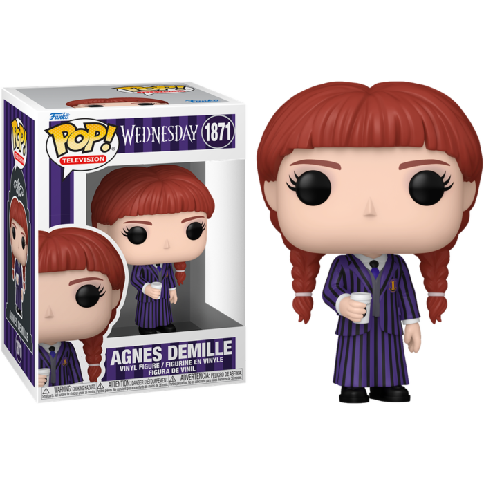 Funko Pop! Wednesday - Agnes Demille 1871 Figure + Pop Protector