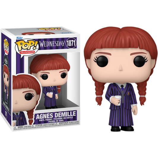 Funko Pop! Wednesday - Agnes Demille 1871 Figure + Pop Protector