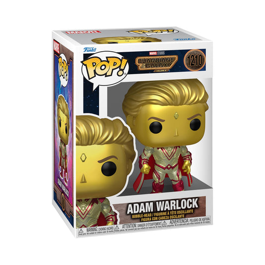 Funko Pop! Marvel Studios Guardians of the Galaxy Volume 3 Adam Warlock 1210 + Free Protector