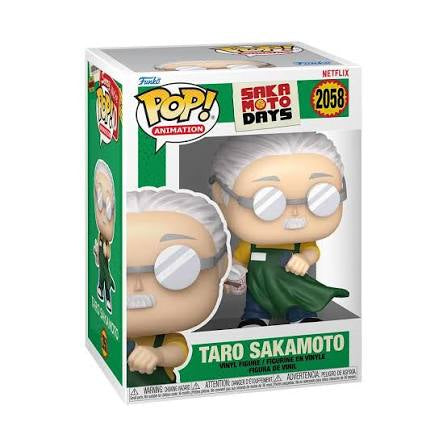 Funko Pop! Sakamoto Days - Taro Sakamoto 2058 Figure + Pop Protector