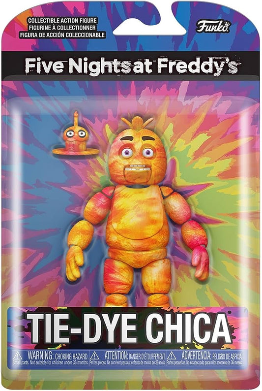 Funko: Five Nights at Freddy’s (FNAF) Tie-Dye Chica with Cupcake Action Figure