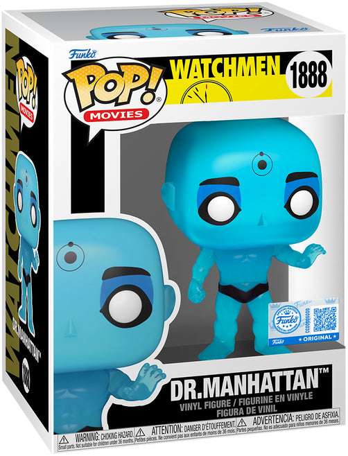 Funko Pop! Watchmen : Dr. Manhattan 1888 Funko Special Edition Figure + Pop Protector