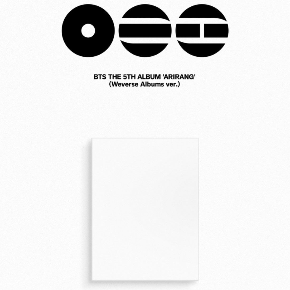(PRE-ORDER) K-POP BTS - ARIRANG (WEVERSE ALBUM VER.)