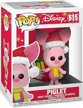 Funko Pop! Disney Holiday Special Winnie The Pooh - Piglet 615 + Pop Protector (VAULTED)