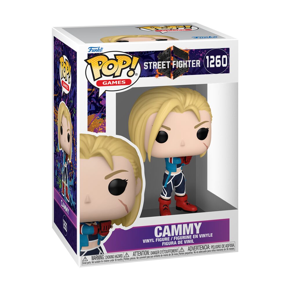 Funko Pop! Street Fighter - Cammy 1260 Figure + Pop Protector