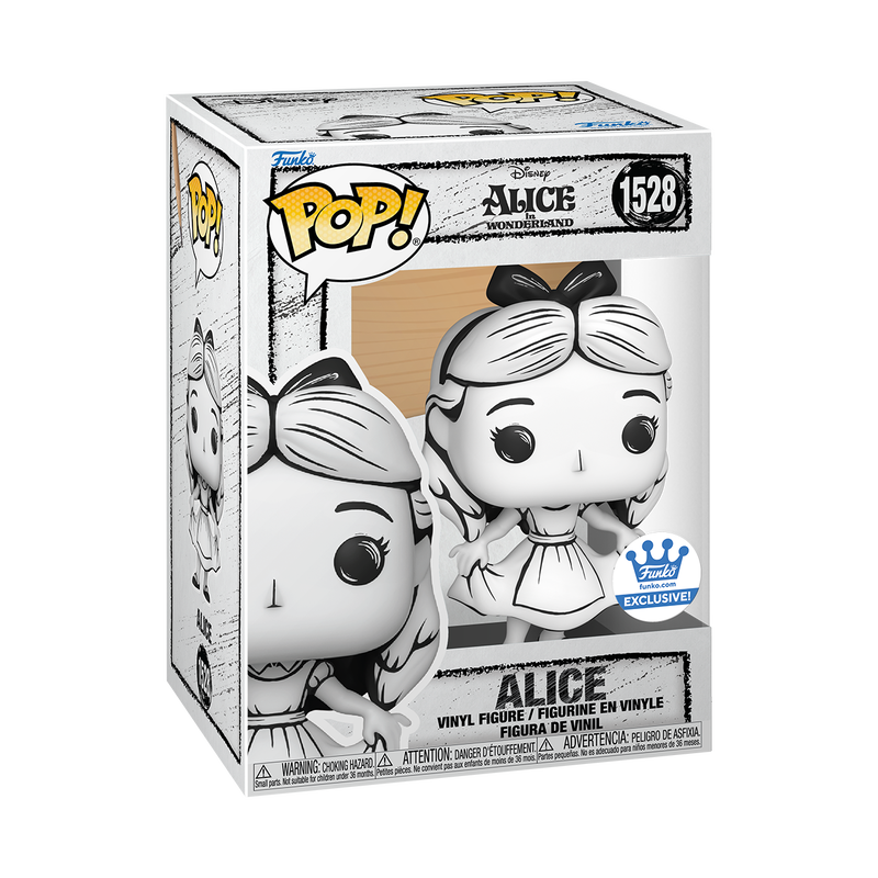 Funko Pop! Disney Alice in Wonderland : Alice 1528 Funko Shop Exclusive + Pop Protector
