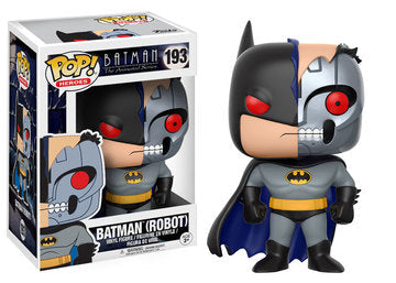 Funko Pop! Batman The Animated Series - Batman (Robot) 193 (VAULTED) + Free Protector