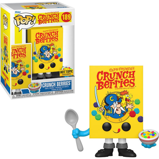Funko Pop! Cap’N Crunch’s Crunch Berries 189 Hot Topic Exclusive + Pop Protector