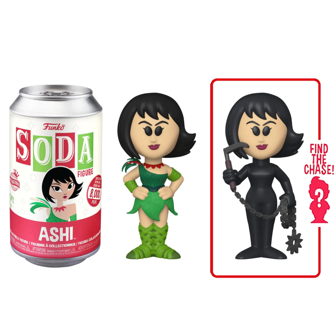 Samurai Jack - Ashi Sealed Limited Edition Funko Soda Pop Figure - Chance of CHASE!