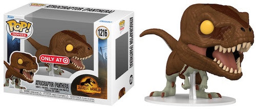 Funko Pop! Jurassic World - Atrociraptor (Panthera) 1216 Target Exclusive + Free Protector