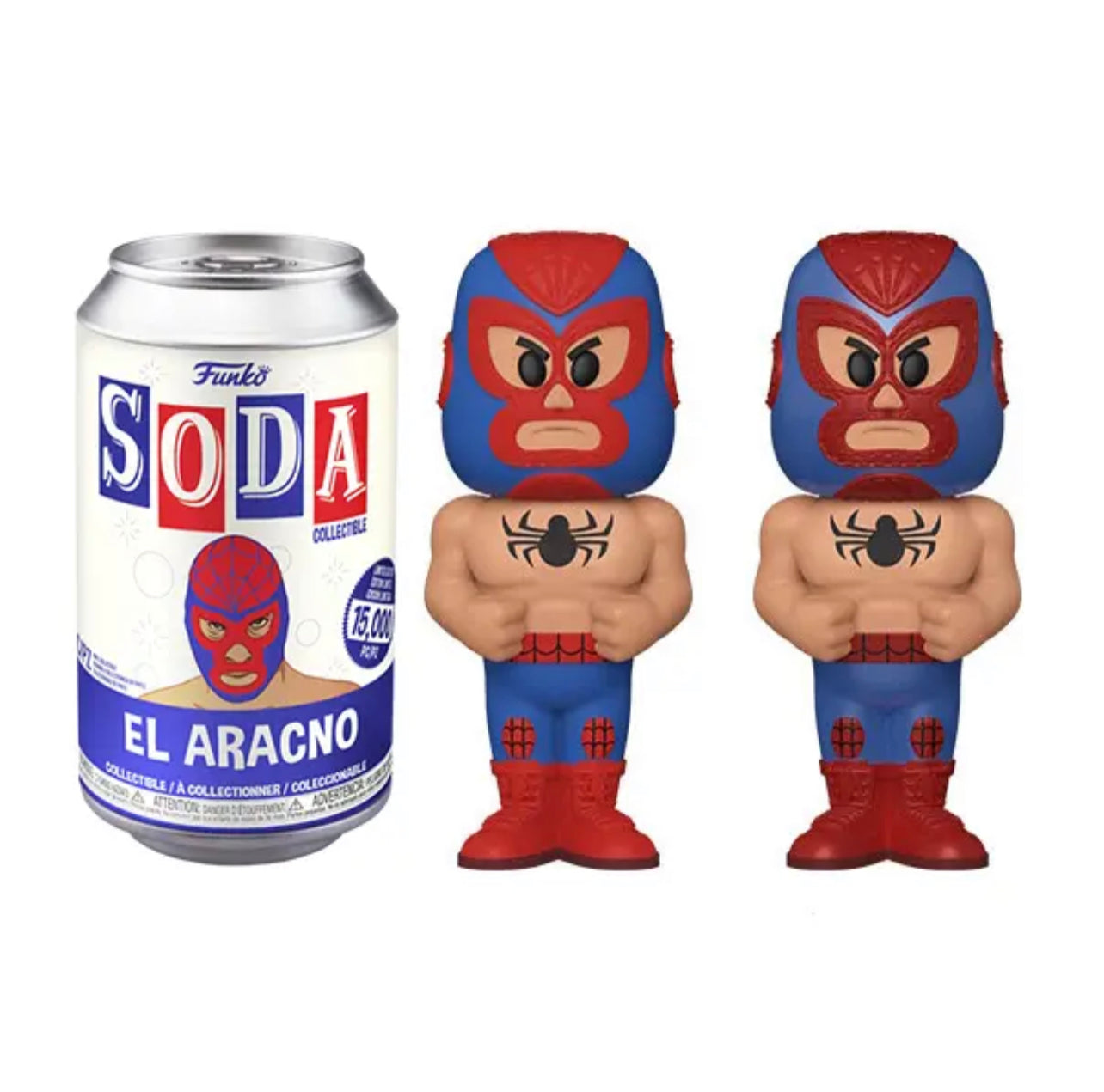 Marvel Lucha Libre Edition El Aracno Sealed Limited Edition Funko Soda Pop Figure - Chance of CHASE!