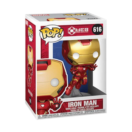 Funko Pop! Worldwide Engineering Bridge : Iron Man 616 + Pop Protector