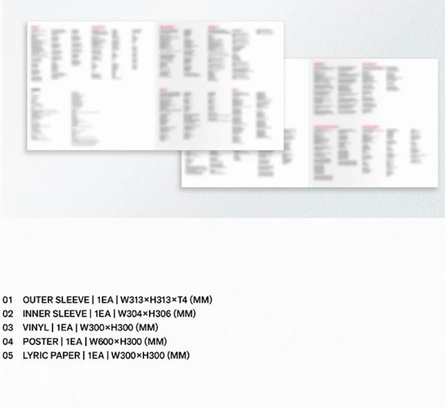 K-POP BTS - ARIRANG (STANDARD VINYL) (GROUP RED VINYL VERSION)
