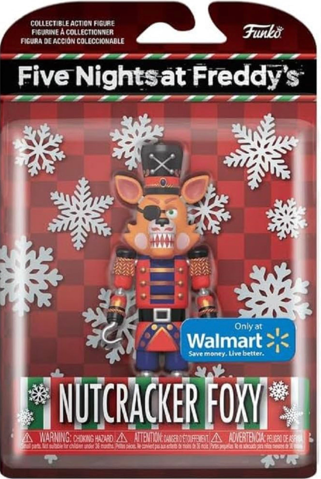 Funko Pop! Five Nights at Freddy’s (FNAF) - Nutcracker Foxy Walmart Exclusive Action Figure