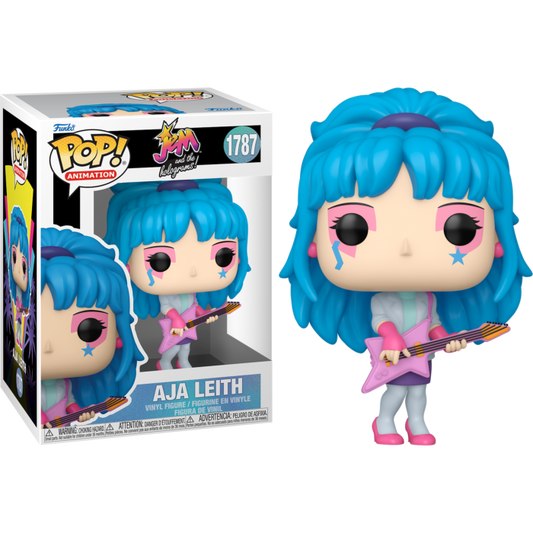Funko Pop! Jem and the Holograms! Aja Leith 1787 + Pop Protector