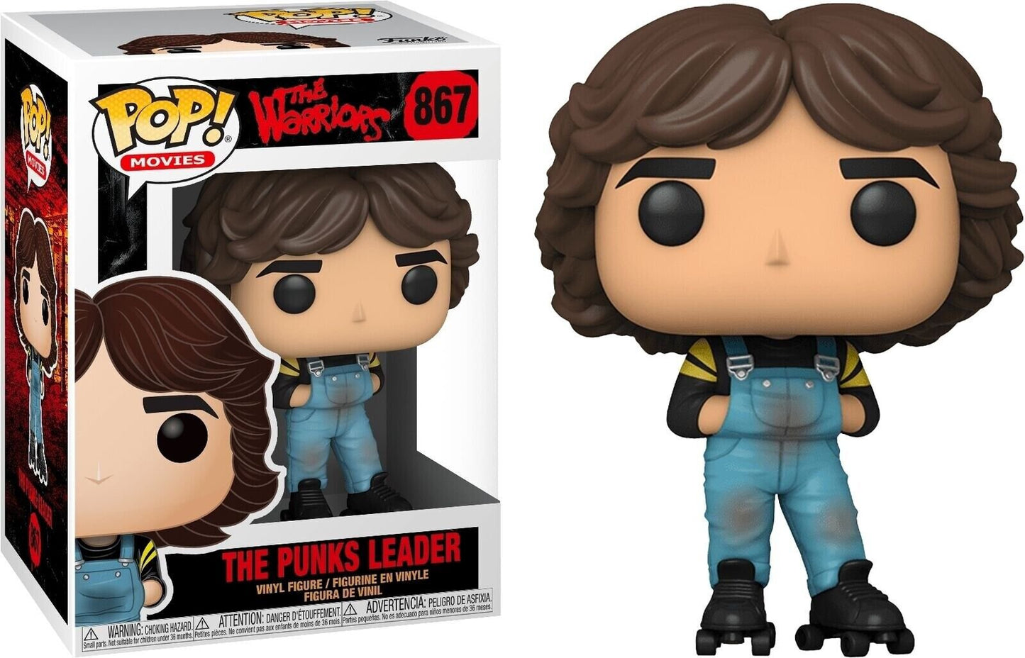 Funko Pop! The Warriors : The Punks Leader 867 (VAULTED) + Pop Protector