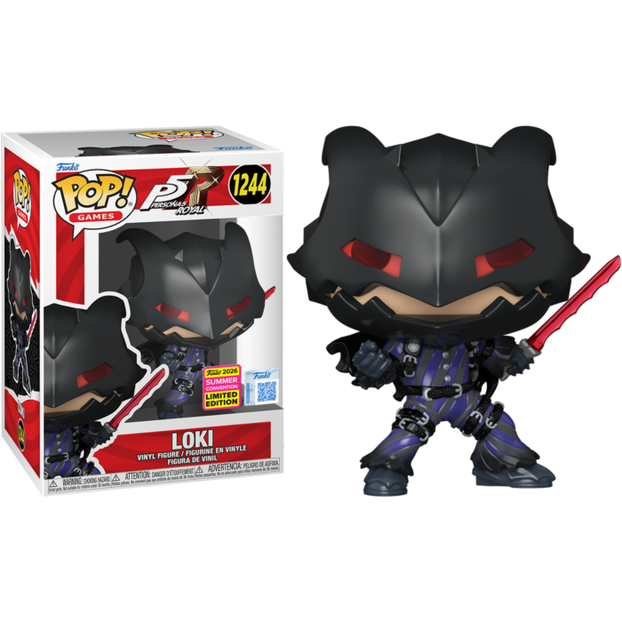 Funko Pop! Persona5 Royal - Loki 1244 Funko 2026 Summer Convention Exclusive Figure + Pop Protector