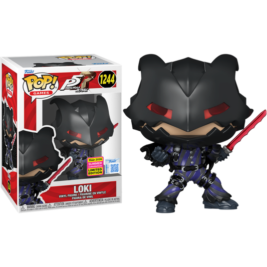Funko Pop! Persona5 Royal - Loki 1244 Funko 2026 Summer Convention Exclusive Figure + Pop Protector