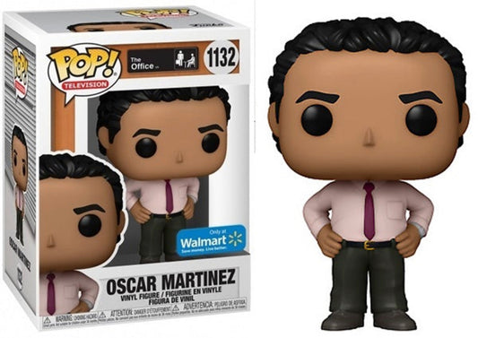 Funko Pop! The Office Oscar Martinez 1132 Walmart Exclusive + Free Protector