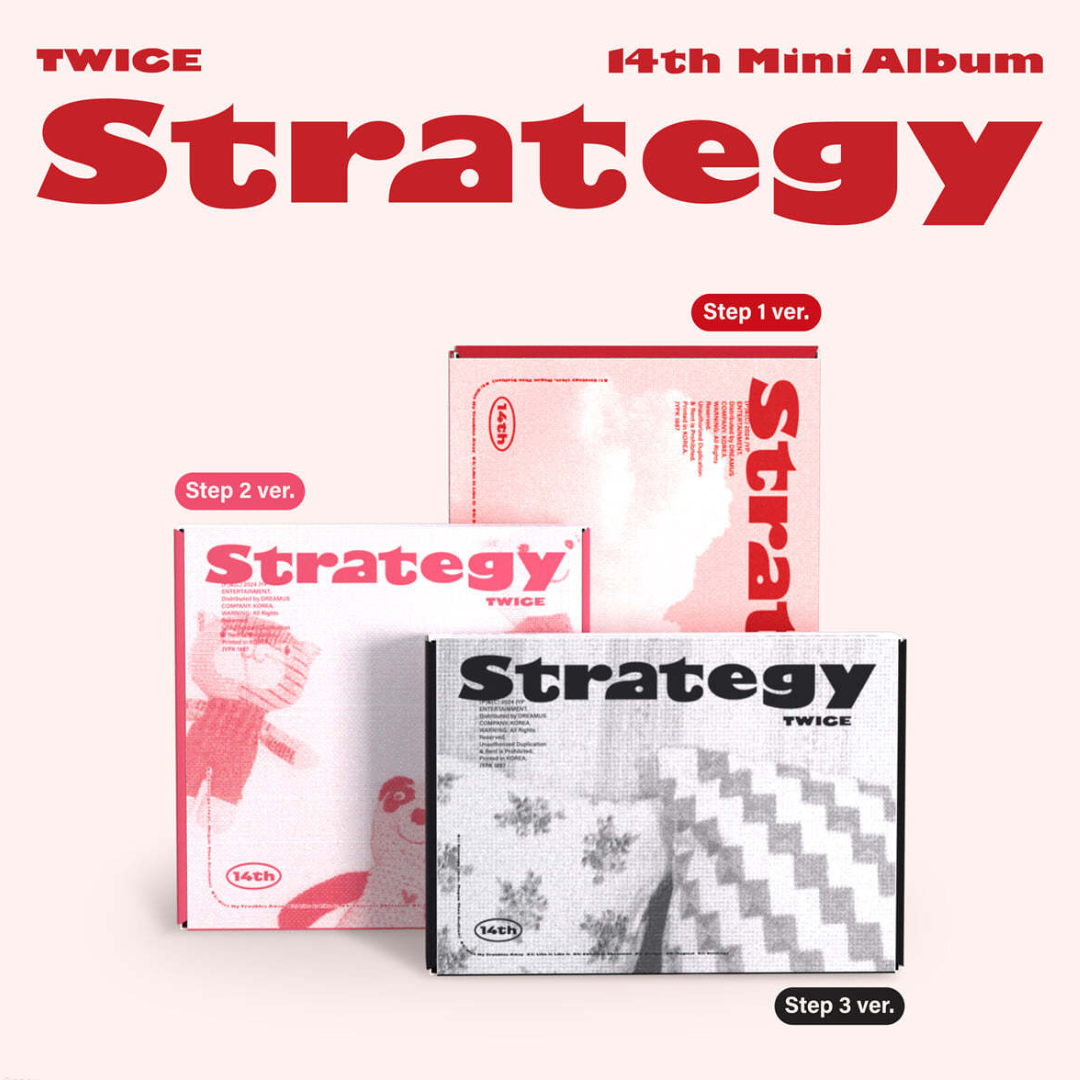 K-pop Twice 14th Mini Album [Strategy] Step 3 Ver.