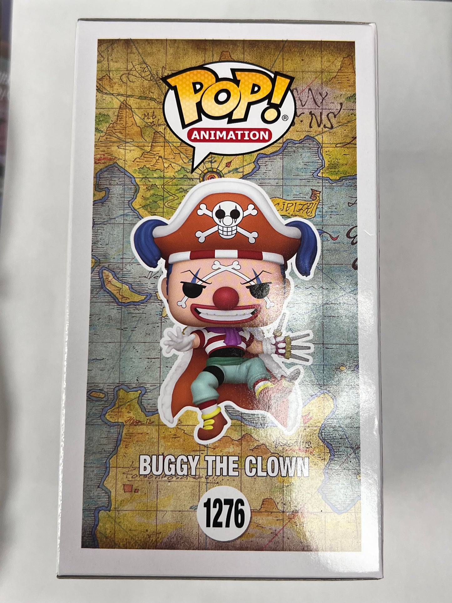 Funko Pop! SIGNED BY JEFF WARD One Piece Buffy The Clown 1276 Funko Special Edition Figure + Pop Protector